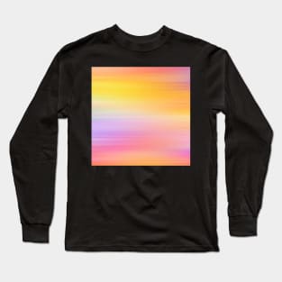 Yellow Abstract Illustration - Simple Long Sleeve T-Shirt